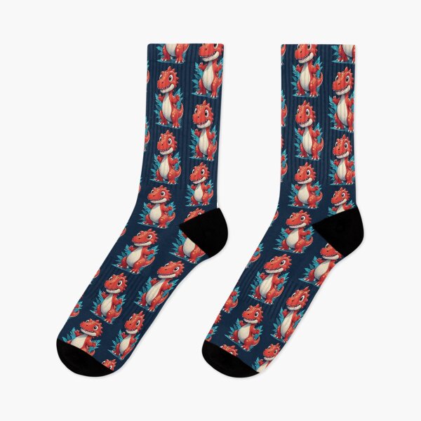 Item preview, red  dinosaur designed and sold by KIDS-PRINTS.