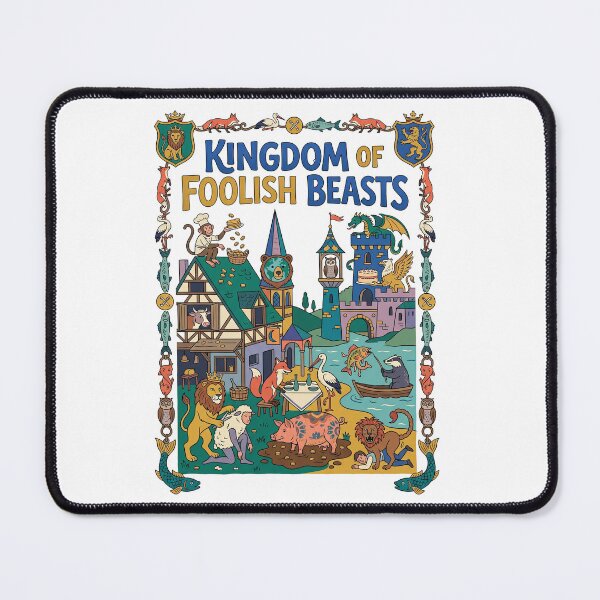 Item preview, Medieval Animals Kingdom of Foolish Beasts designed and sold by TeeARTHY.