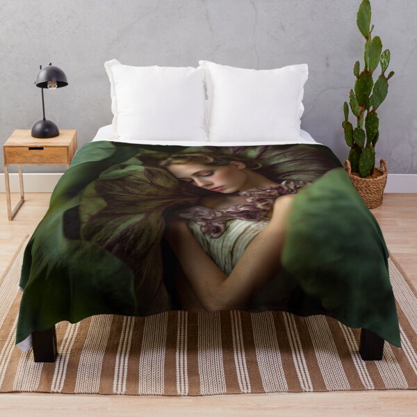 Item preview, Femmes en Fleurs No. 02 — Sleeping Beauty Green designed and sold by StudioTwain.