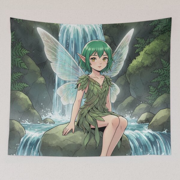 Item preview, Spirit of the Cascading Forest designed and sold by HeyHas.