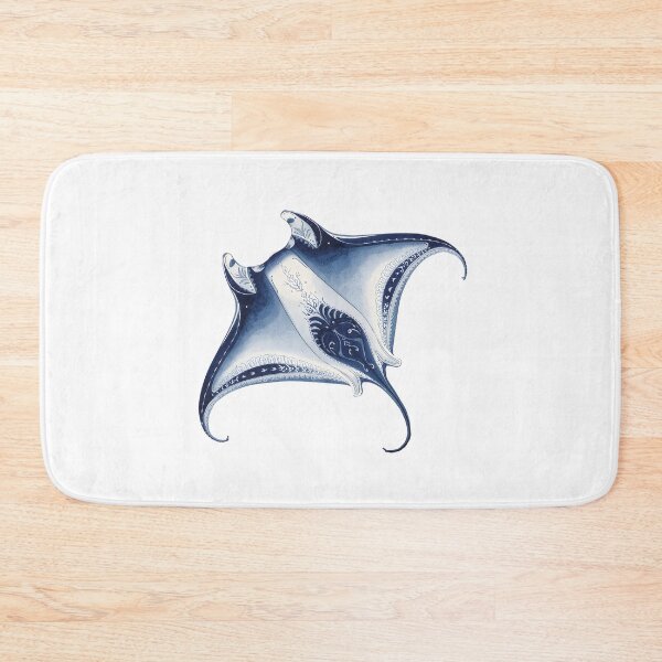 Item preview, Ocean sea floral manta designed and sold by uunaa.