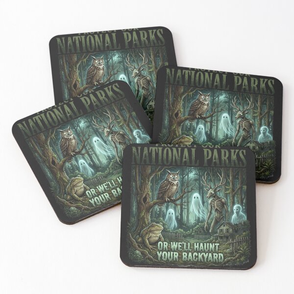 Item preview, Eerie Forest Guardians | Spooky Nature Conservation designed and sold by Irundell2020.