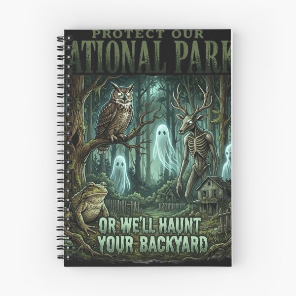 Item preview, Eerie Forest Guardians | Spooky Nature Conservation designed and sold by Irundell2020.