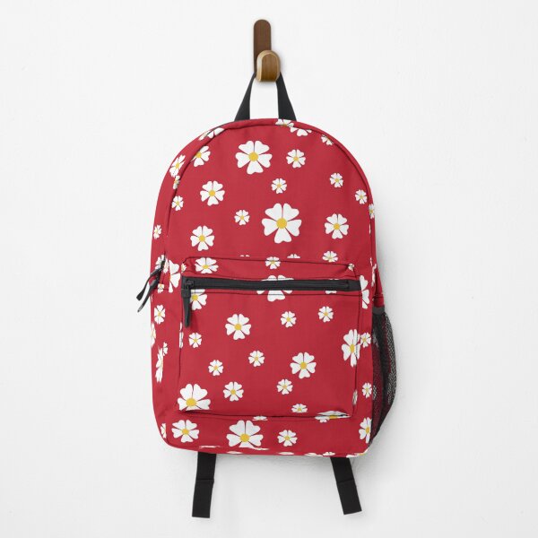 Item preview, Red Floral Pattern White Daisy designed and sold by Zerhof.