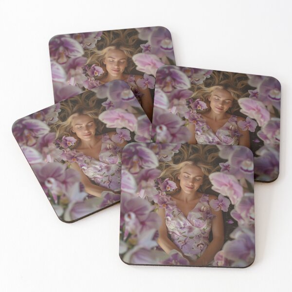 Item preview, Femmes en Fleurs No. 04 — Sleeping Beauty Purple designed and sold by StudioTwain.