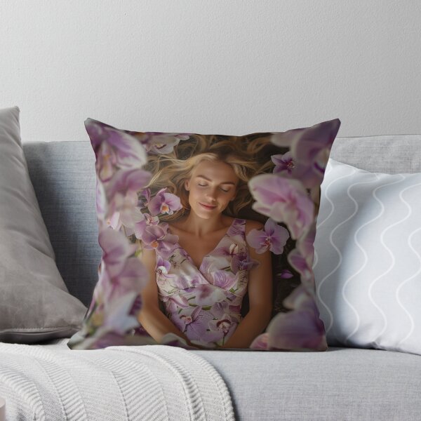 Item preview, Femmes en Fleurs No. 04 — Sleeping Beauty Purple designed and sold by StudioTwain.