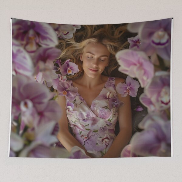 Item preview, Femmes en Fleurs No. 04 — Sleeping Beauty Purple designed and sold by StudioTwain.