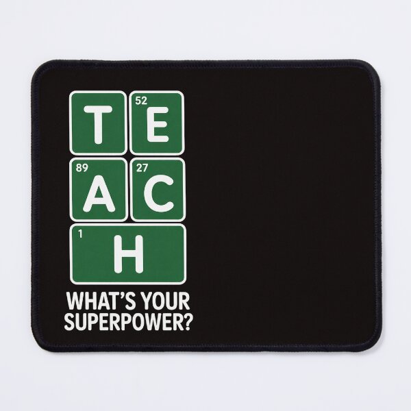 Item preview, Science Teacher Superpower - Periodic Table Elements Teach - STEM Gift designed and sold by DAMi STORE.