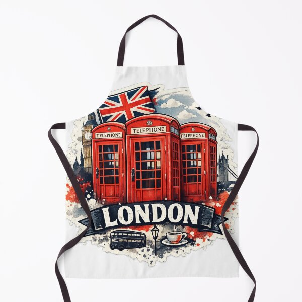 Item preview, London Red Telephone Box UK British Icon Design designed and sold by GarnerSupplyCo.