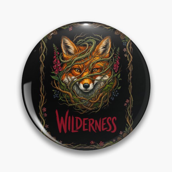 Item preview, Fox Wrapped in Wilderness Brambles designed and sold by TeeARTHY.
