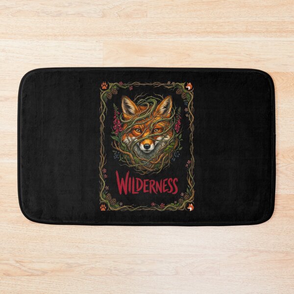 Item preview, Fox Wrapped in Wilderness Brambles designed and sold by TeeARTHY.