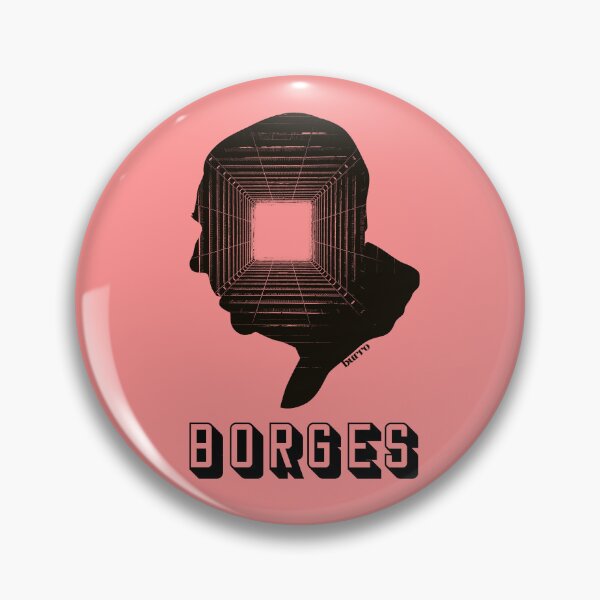 Item preview, Jorge Luis Borges Profile designed and sold by burrotees.