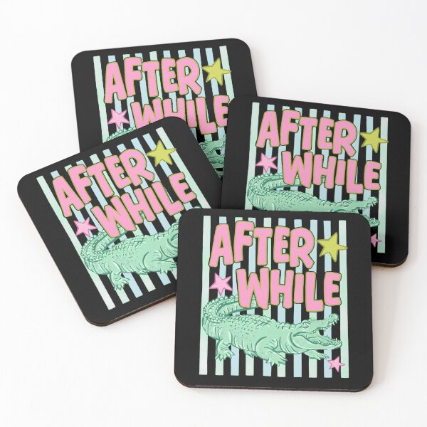 Item preview, After While Crocodile Retro Aesthetic Alligator Pun designed and sold by haitrieuic96.