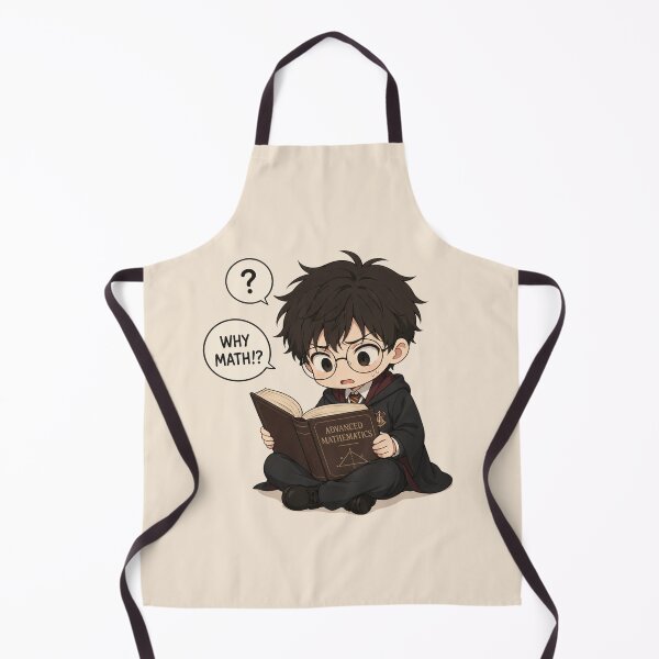 Item preview, Why Math!? – Cute Chibi Wizard Student Struggling with Advanced Mathematics designed and sold by bistuni.