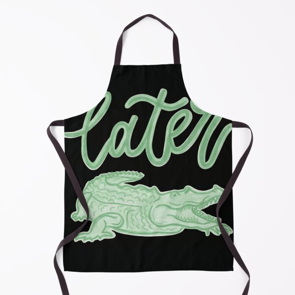 Item preview, Funny See You Later Alligator Pun Watercolor Illustration designed and sold by haitrieuic96.