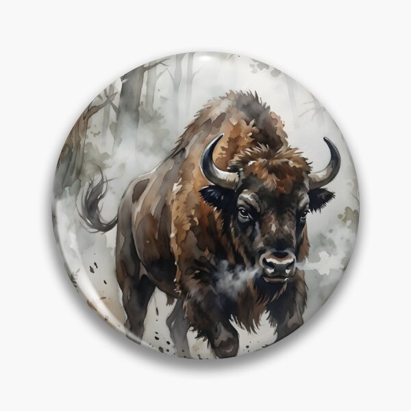 Item preview, Wild Bison Bonasus Primeval Forest designed and sold by RubisLeaf.