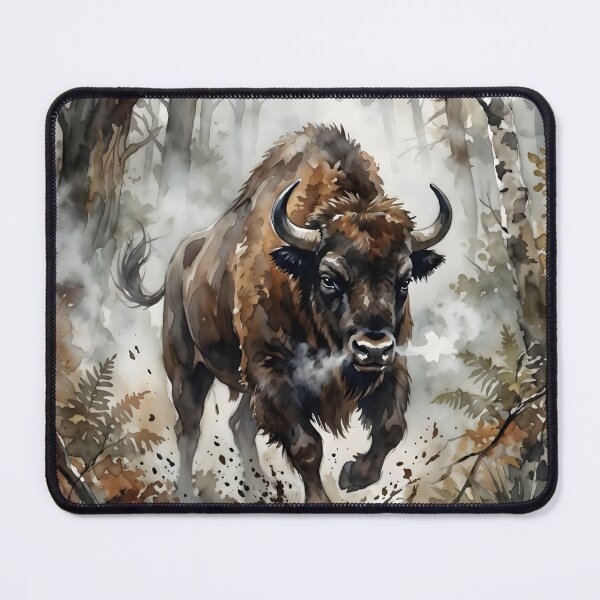 Item preview, Wild Bison Bonasus Primeval Forest designed and sold by RubisLeaf.