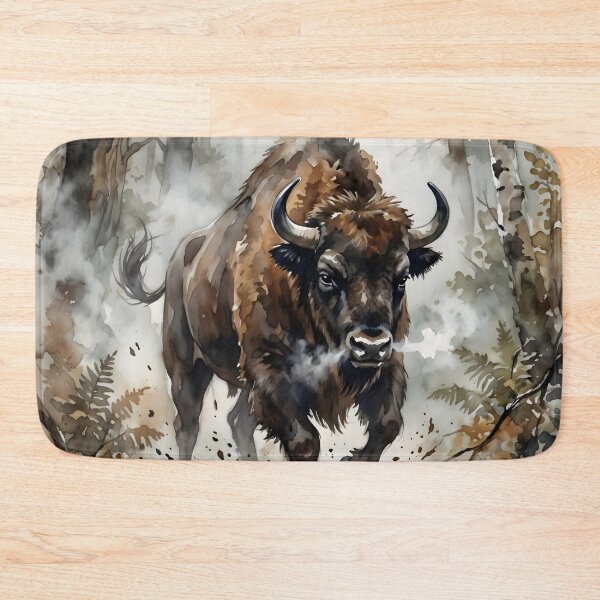 Item preview, Wild Bison Bonasus Primeval Forest designed and sold by RubisLeaf.
