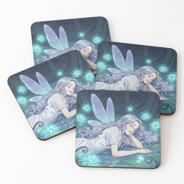 Item preview, Nymph in Luminous Lake designed and sold by HeyHas.