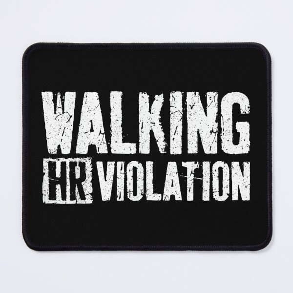Item preview, Walking HR Violation Shirt Funny Employee Coworker designed and sold by MaryLReyes04.