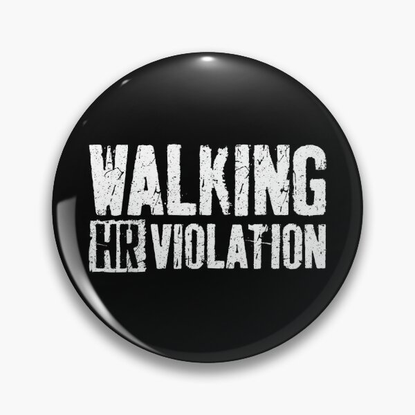 Item preview, Walking HR Violation Shirt Funny Employee Coworker designed and sold by MaryLReyes04.