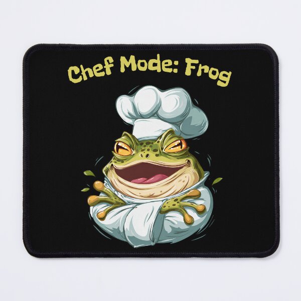 Item preview, Let Him Cook Frog Gifts – Funny Cute Frog Chef Gifts – Meme Cooking Animal designed and sold by ZubekStudio.