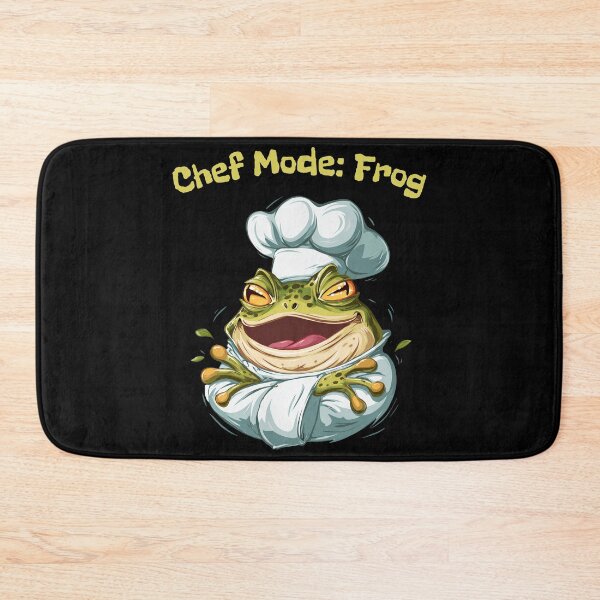 Item preview, Let Him Cook Frog Gifts – Funny Cute Frog Chef Gifts – Meme Cooking Animal designed and sold by ZubekStudio.