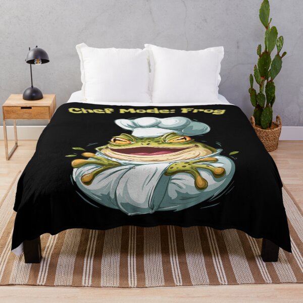 Item preview, Let Him Cook Frog Gifts – Funny Cute Frog Chef Gifts – Meme Cooking Animal designed and sold by ZubekStudio.