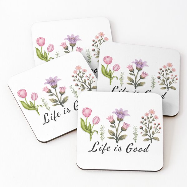 Item preview, Boho Wildflowers Life is Good Floral designed and sold by VibranPalette.