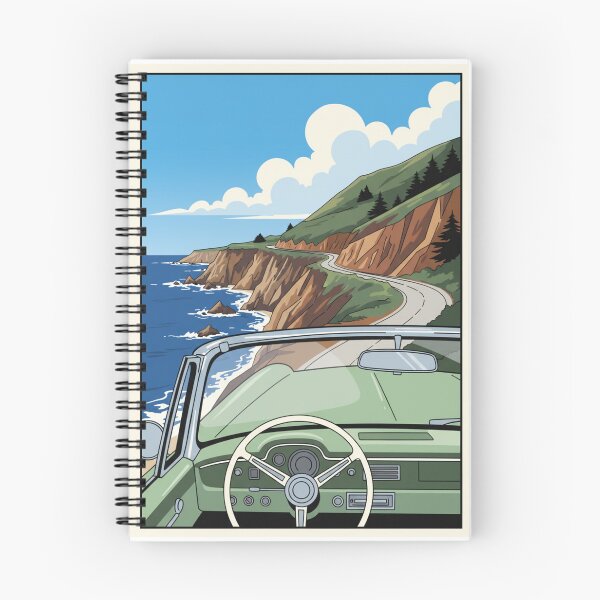 Item preview, Coastal Route at Sunset POV designed and sold by HeyHas.