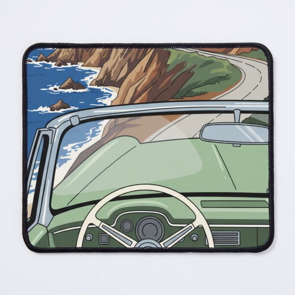 Item preview, Coastal Route at Sunset POV designed and sold by HeyHas.