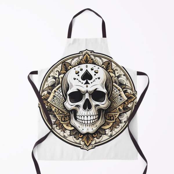 Item preview, Skull Spade Casino Emblem designed and sold by HiddenLoot.