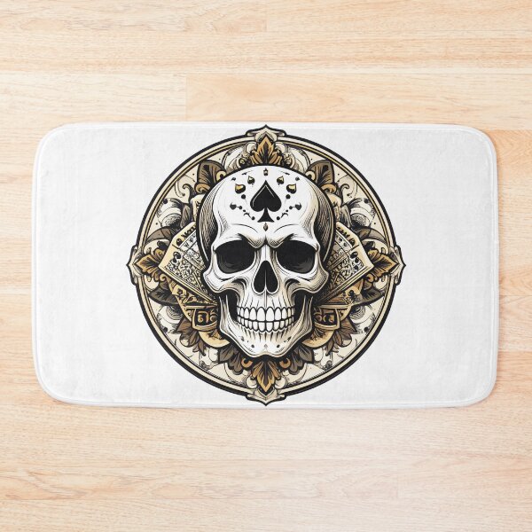 Item preview, Skull Spade Casino Emblem designed and sold by HiddenLoot.