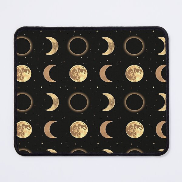 Item preview, Moon Phase Seamless Pattern Minimal Celestial designed and sold by mittie101.
