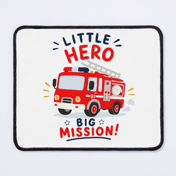 Item preview, Little Hero Big Mission Fire Truck designed and sold by Willorae.