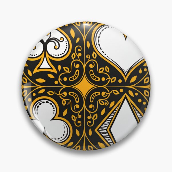 Item preview, Ornate Golden Card Suits designed and sold by HiddenLoot.