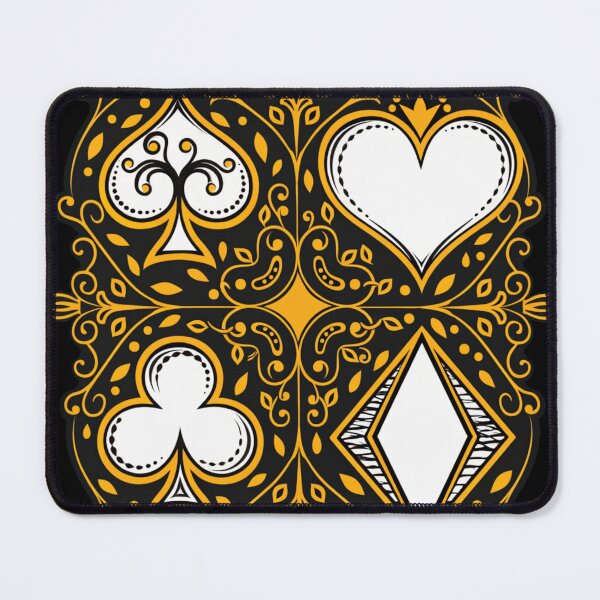 Item preview, Ornate Golden Card Suits designed and sold by HiddenLoot.