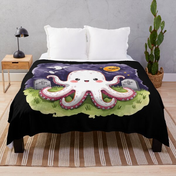 Item preview, Octopus ghost designed and sold by uunaa.
