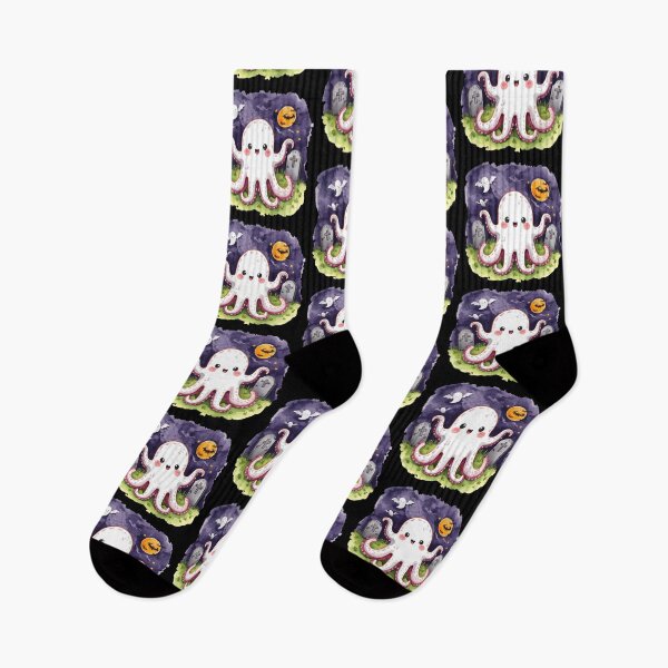 Item preview, Octopus ghost designed and sold by uunaa.