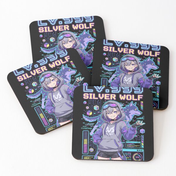 Item preview, Silver Wolf Level 999: Honkai Star Rail God Mode designed and sold by Senpaiwaves.