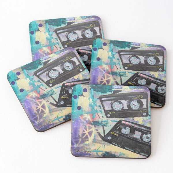 Item preview, SOUNDTRACK #4. Mixtape. Audio cassette. designed and sold by CChretienArt.