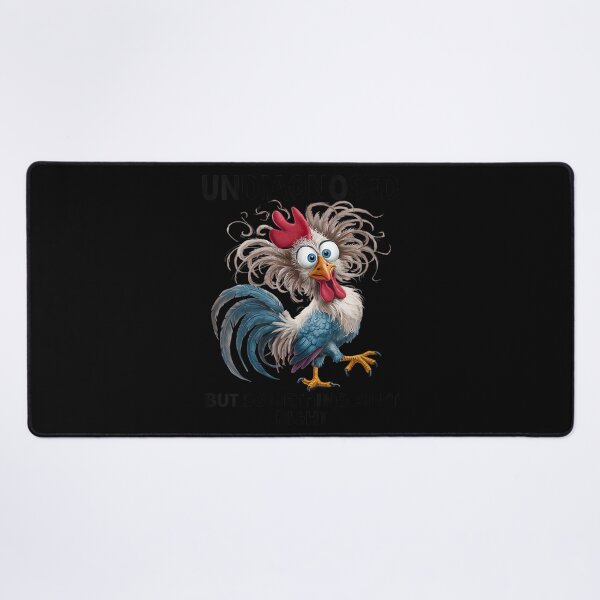 Item preview, Women's Undiagnosed But Something Ain't Right Funny Chicken Coworker designed and sold by MaryLReyes04.