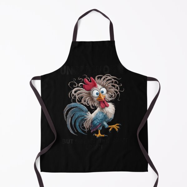 Item preview, Women's Undiagnosed But Something Ain't Right Funny Chicken Coworker designed and sold by MaryLReyes04.