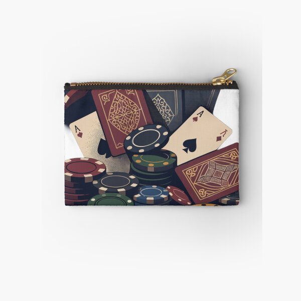 Item preview, Poker Chips Card Stack designed and sold by HiddenLoot.