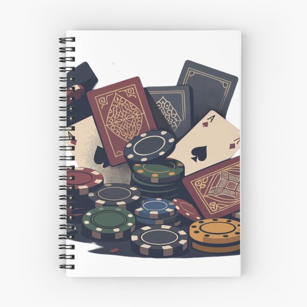 Item preview, Poker Chips Card Stack designed and sold by HiddenLoot.
