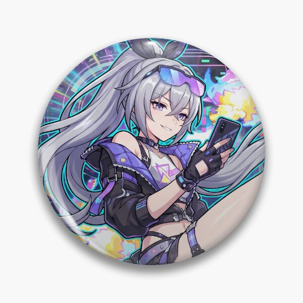Item preview, HSR Silver Wolf: Max Level Quantum Glitch designed and sold by Senpaiwaves.