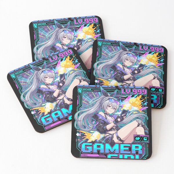 Item preview, HSR Silver Wolf: Max Level Quantum Glitch designed and sold by Senpaiwaves.