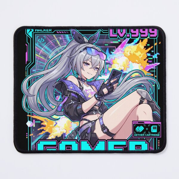 Item preview, HSR Silver Wolf: Max Level Quantum Glitch designed and sold by Senpaiwaves.
