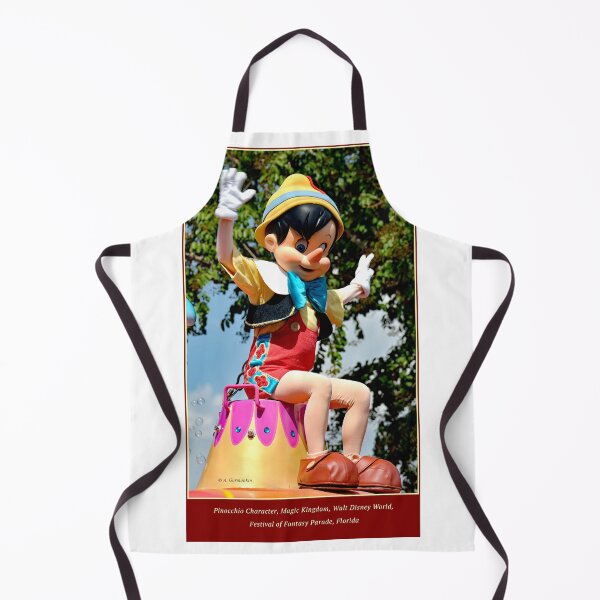 Item preview, Pinocchio Character, Magic Kingdom, Walt Disney World, Festival of Fantasy Parade, Florida designed and sold by AMacGPhilly.