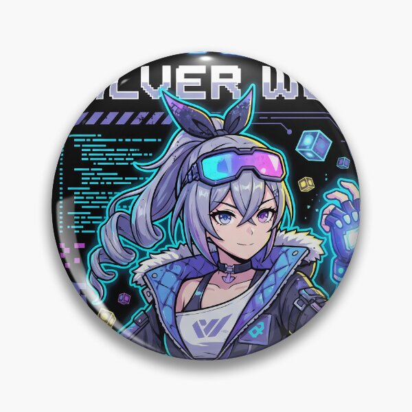 Item preview, Silver Wolf Lv.999: Punklorde Overlord designed and sold by Senpaiwaves.